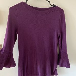 Plum sweater